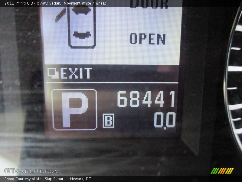 Moonlight White / Wheat 2011 Infiniti G 37 x AWD Sedan