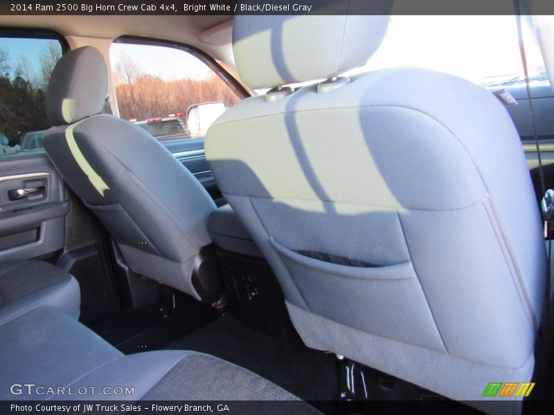 Bright White / Black/Diesel Gray 2014 Ram 2500 Big Horn Crew Cab 4x4