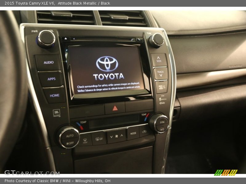 Attitude Black Metallic / Black 2015 Toyota Camry XLE V6