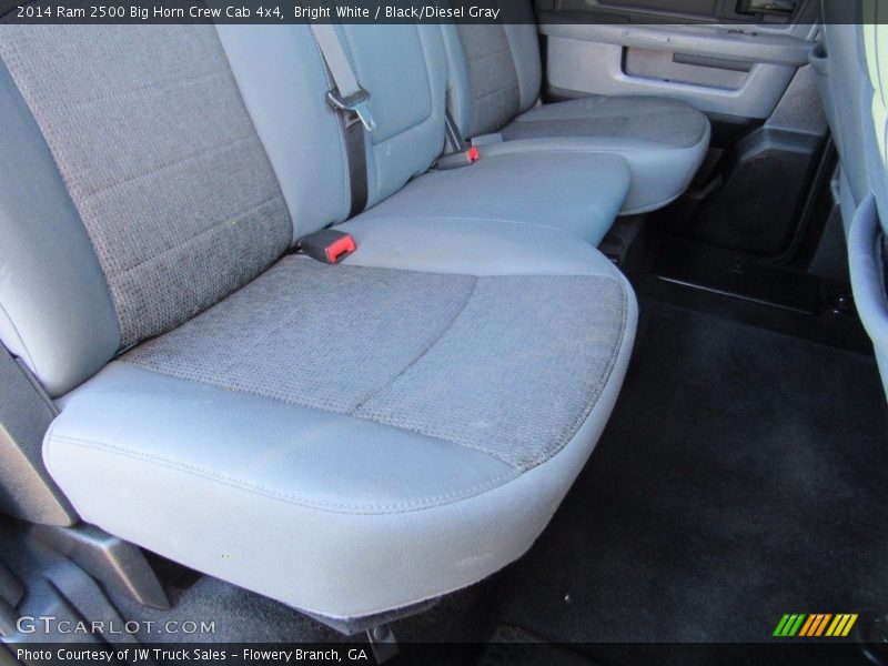 Bright White / Black/Diesel Gray 2014 Ram 2500 Big Horn Crew Cab 4x4
