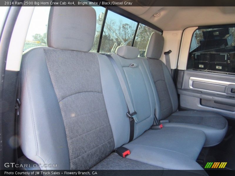 Bright White / Black/Diesel Gray 2014 Ram 2500 Big Horn Crew Cab 4x4