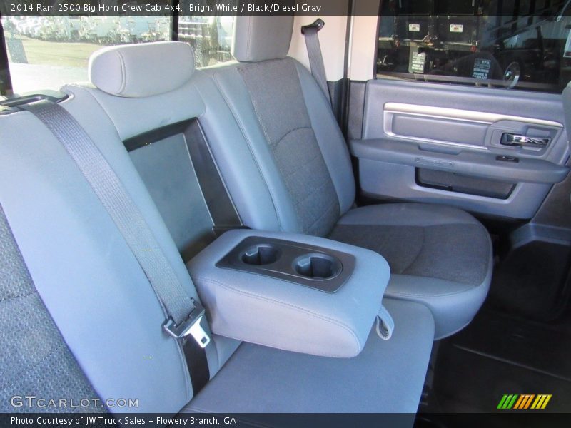 Bright White / Black/Diesel Gray 2014 Ram 2500 Big Horn Crew Cab 4x4