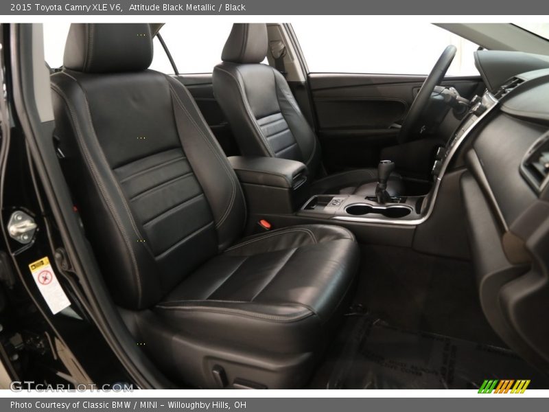Attitude Black Metallic / Black 2015 Toyota Camry XLE V6