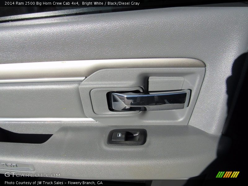 Bright White / Black/Diesel Gray 2014 Ram 2500 Big Horn Crew Cab 4x4