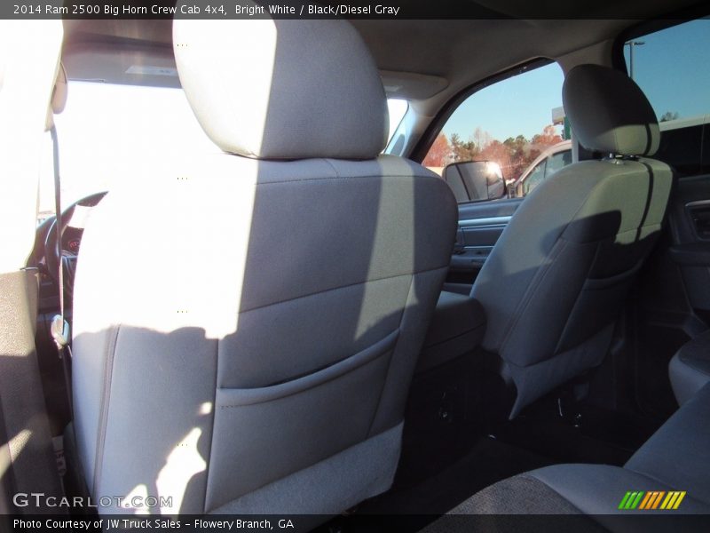 Bright White / Black/Diesel Gray 2014 Ram 2500 Big Horn Crew Cab 4x4
