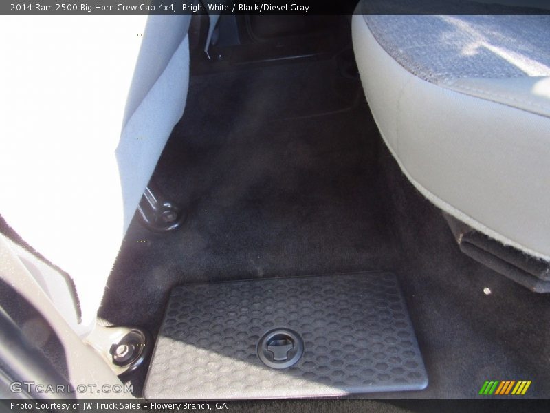 Bright White / Black/Diesel Gray 2014 Ram 2500 Big Horn Crew Cab 4x4