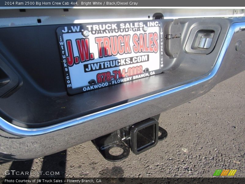 Bright White / Black/Diesel Gray 2014 Ram 2500 Big Horn Crew Cab 4x4