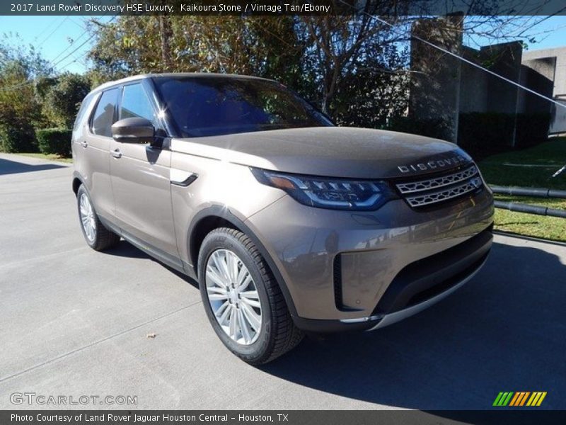 Kaikoura Stone / Vintage Tan/Ebony 2017 Land Rover Discovery HSE Luxury