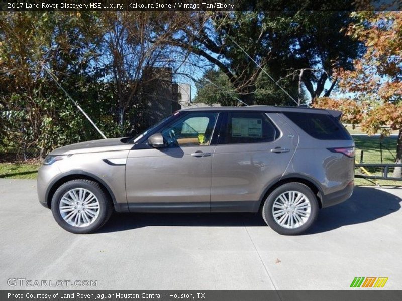Kaikoura Stone / Vintage Tan/Ebony 2017 Land Rover Discovery HSE Luxury