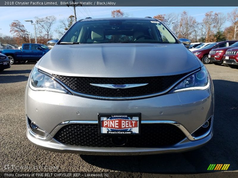 Billet Silver Metallic / Black/Alloy 2018 Chrysler Pacifica Limited