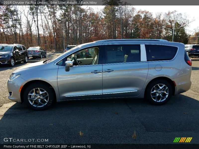 Billet Silver Metallic / Black/Alloy 2018 Chrysler Pacifica Limited