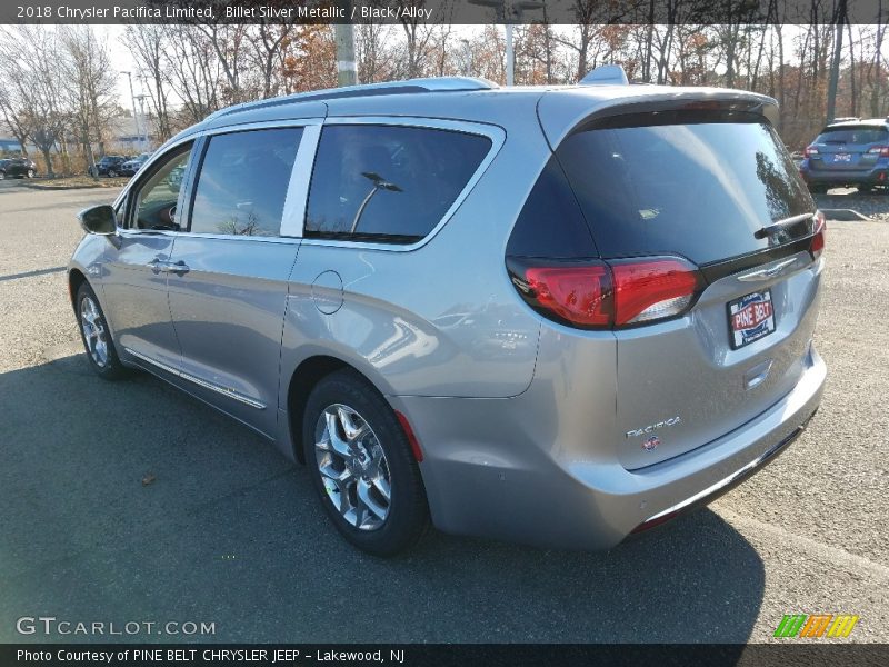 Billet Silver Metallic / Black/Alloy 2018 Chrysler Pacifica Limited