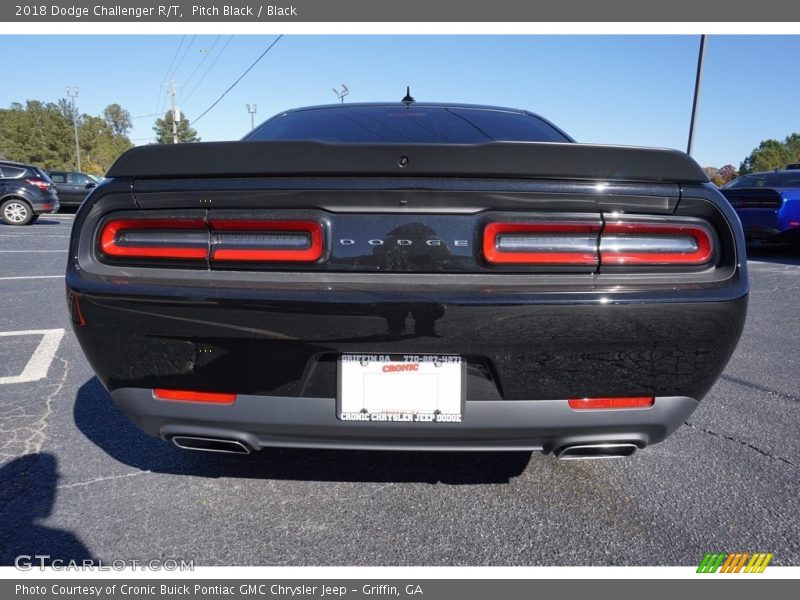 Pitch Black / Black 2018 Dodge Challenger R/T