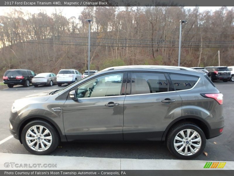 Magnetic / Charcoal Black 2017 Ford Escape Titanium 4WD
