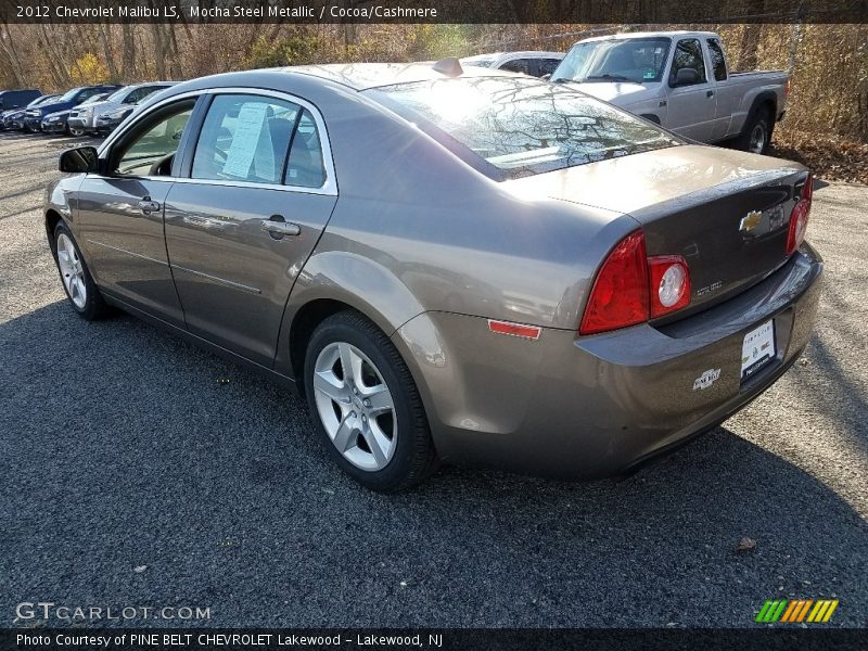 Mocha Steel Metallic / Cocoa/Cashmere 2012 Chevrolet Malibu LS