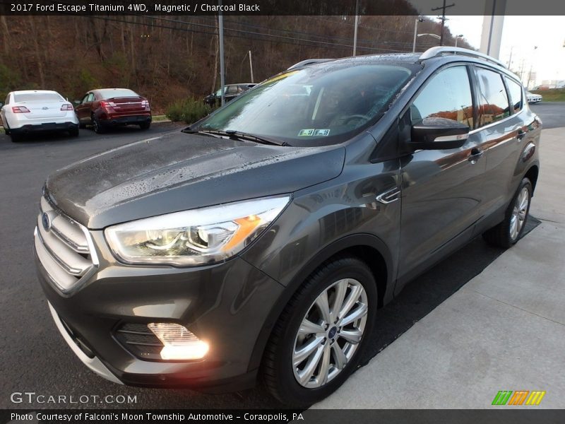 Magnetic / Charcoal Black 2017 Ford Escape Titanium 4WD