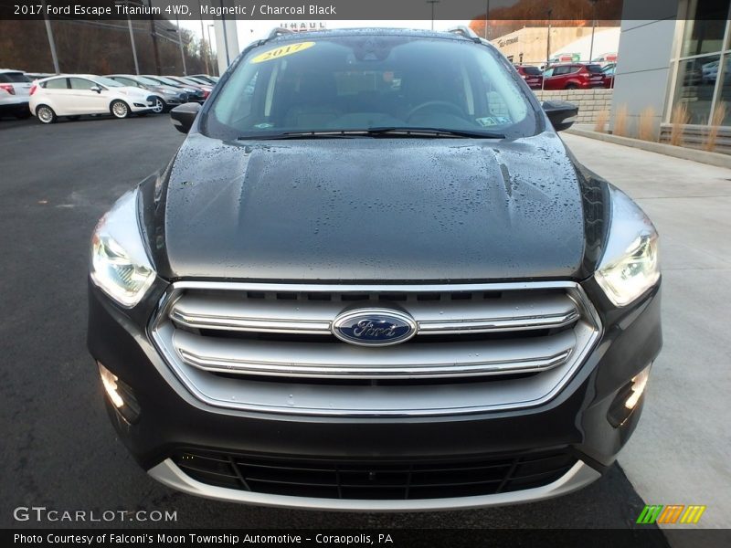 Magnetic / Charcoal Black 2017 Ford Escape Titanium 4WD