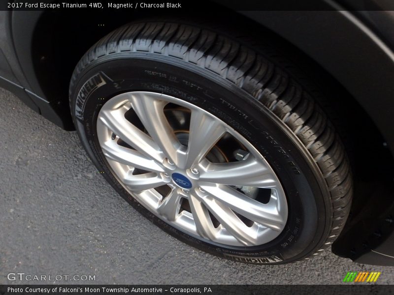 Magnetic / Charcoal Black 2017 Ford Escape Titanium 4WD