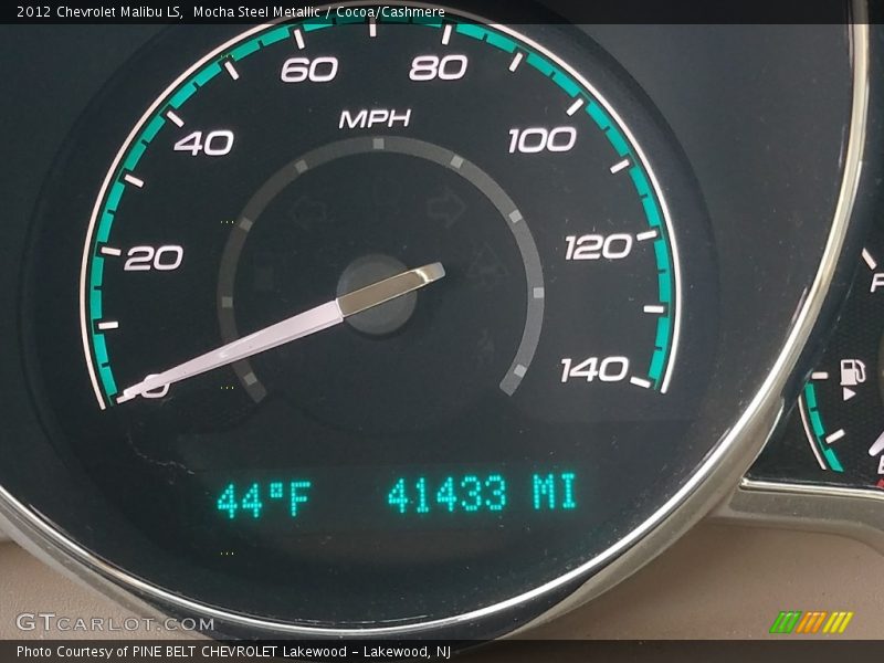 Mocha Steel Metallic / Cocoa/Cashmere 2012 Chevrolet Malibu LS