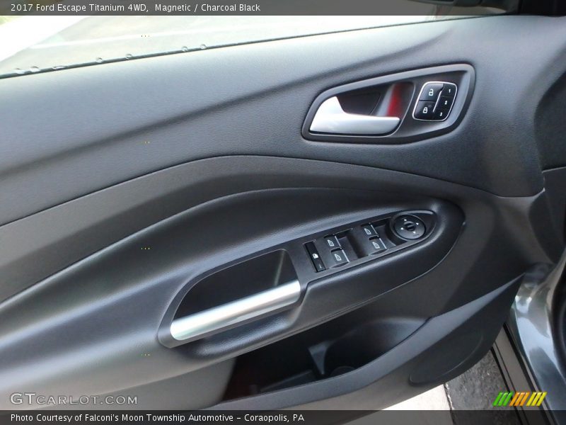 Magnetic / Charcoal Black 2017 Ford Escape Titanium 4WD