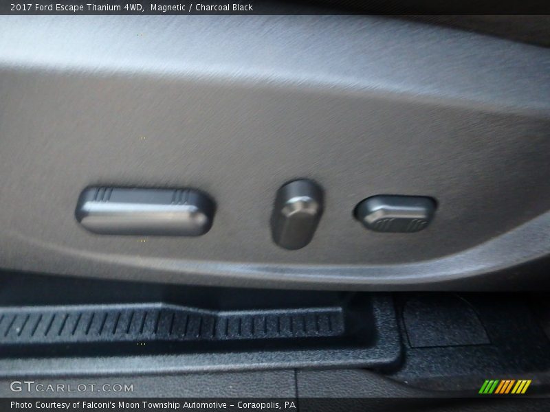 Magnetic / Charcoal Black 2017 Ford Escape Titanium 4WD