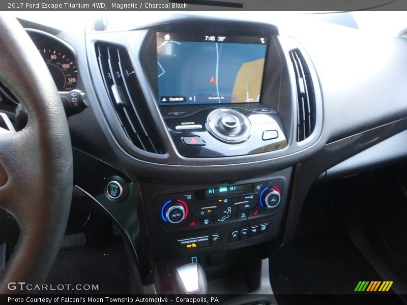 Magnetic / Charcoal Black 2017 Ford Escape Titanium 4WD