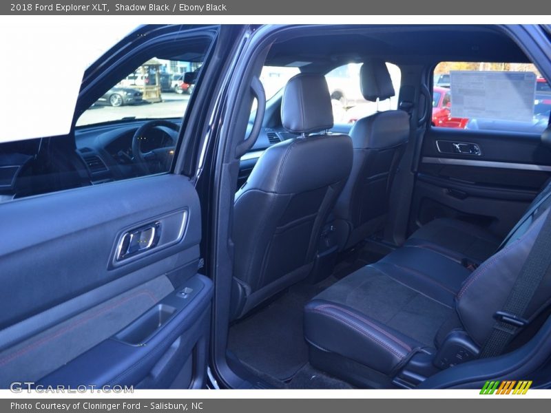 Shadow Black / Ebony Black 2018 Ford Explorer XLT