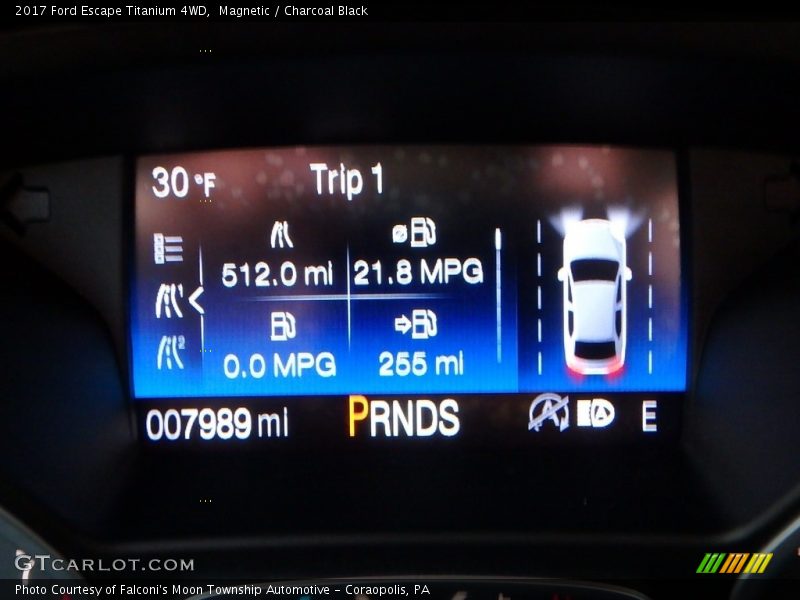 Magnetic / Charcoal Black 2017 Ford Escape Titanium 4WD