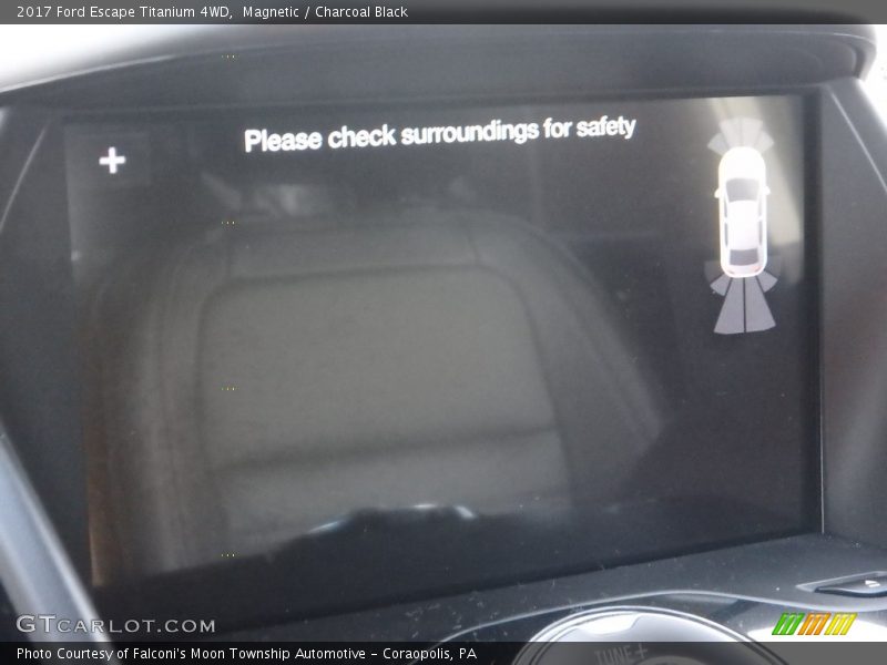 Magnetic / Charcoal Black 2017 Ford Escape Titanium 4WD