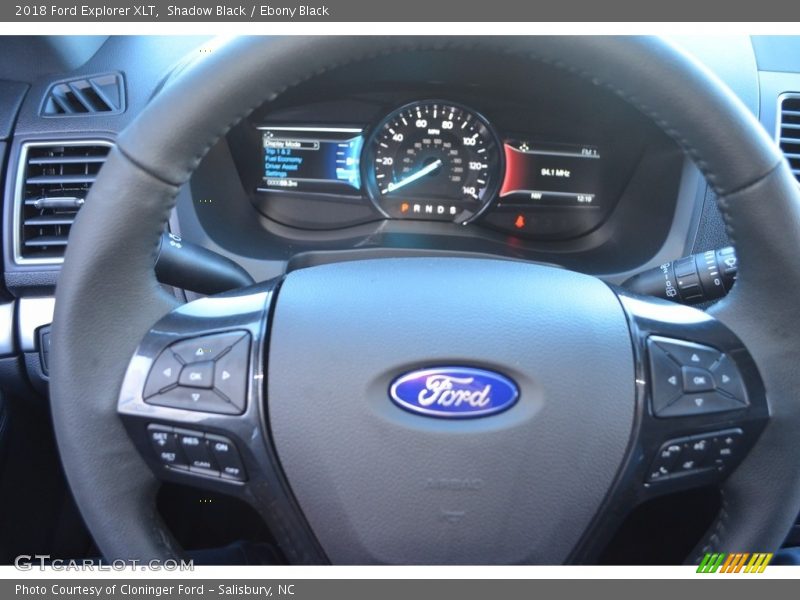 Shadow Black / Ebony Black 2018 Ford Explorer XLT