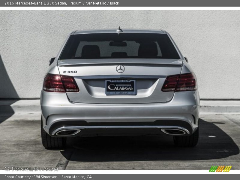 Iridium Silver Metallic / Black 2016 Mercedes-Benz E 350 Sedan