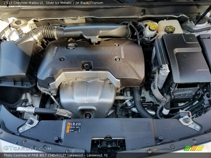 Silver Ice Metallic / Jet Black/Titanium 2013 Chevrolet Malibu LS