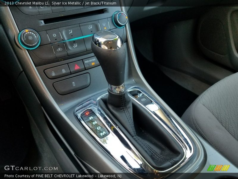 Silver Ice Metallic / Jet Black/Titanium 2013 Chevrolet Malibu LS