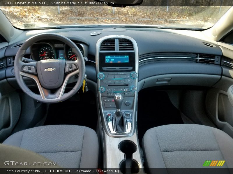 Silver Ice Metallic / Jet Black/Titanium 2013 Chevrolet Malibu LS
