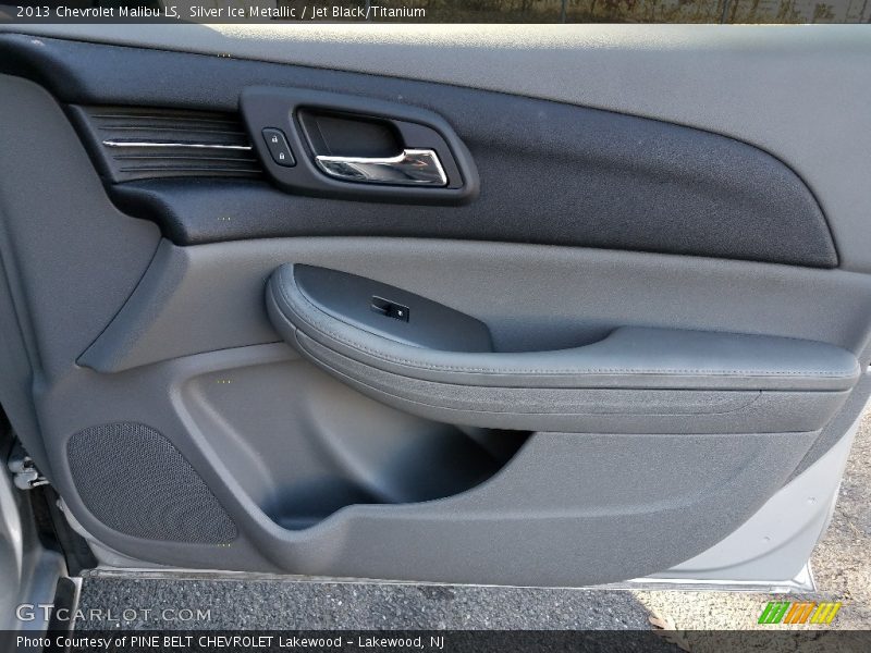 Silver Ice Metallic / Jet Black/Titanium 2013 Chevrolet Malibu LS