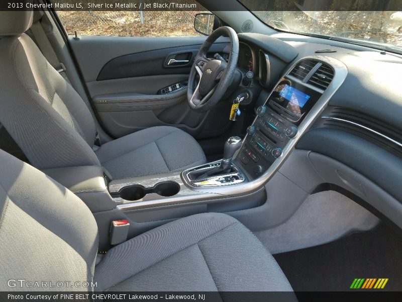 Silver Ice Metallic / Jet Black/Titanium 2013 Chevrolet Malibu LS