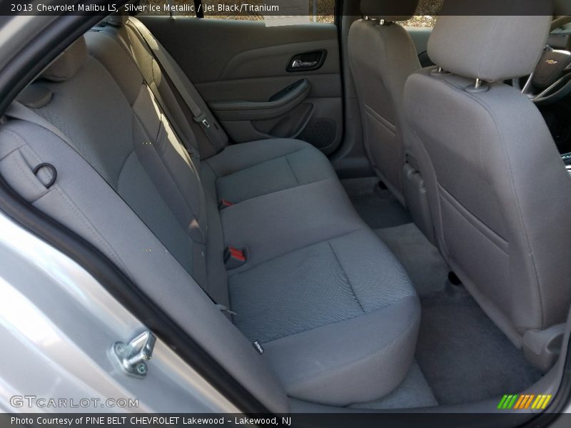 Silver Ice Metallic / Jet Black/Titanium 2013 Chevrolet Malibu LS