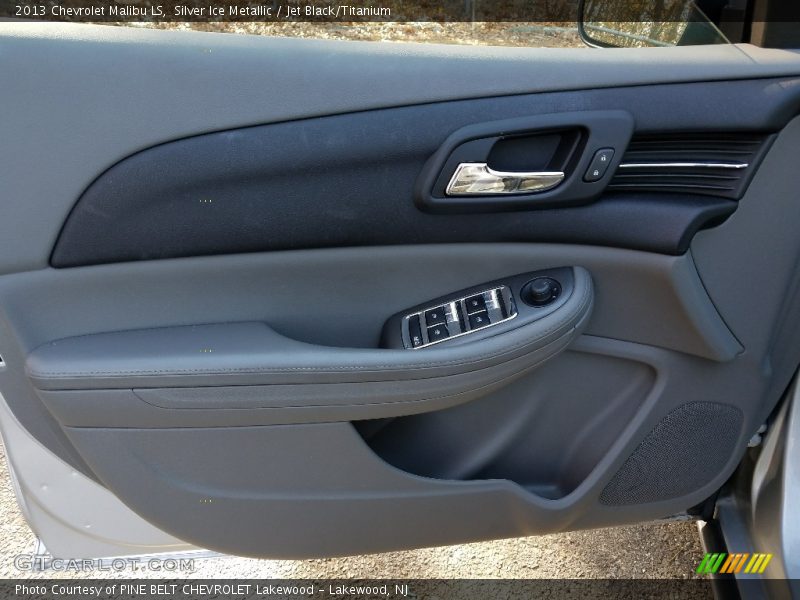 Silver Ice Metallic / Jet Black/Titanium 2013 Chevrolet Malibu LS