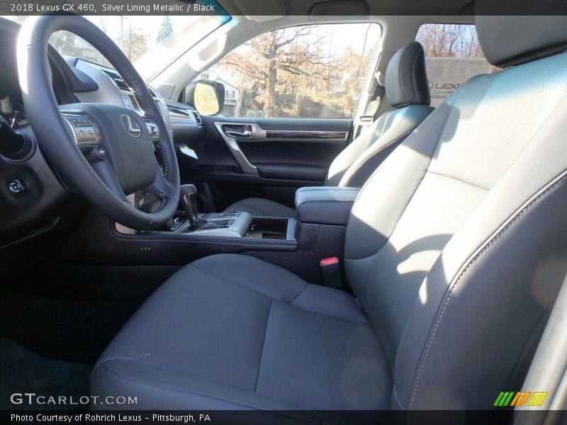 Silver Lining Metallic / Black 2018 Lexus GX 460