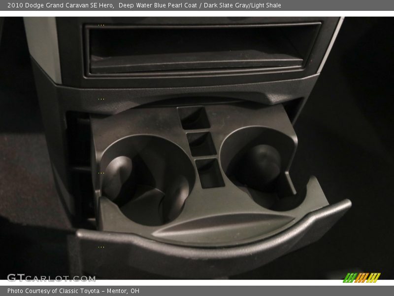 Deep Water Blue Pearl Coat / Dark Slate Gray/Light Shale 2010 Dodge Grand Caravan SE Hero