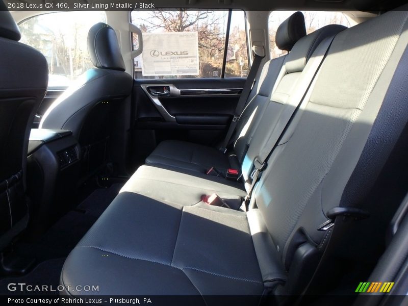 Silver Lining Metallic / Black 2018 Lexus GX 460