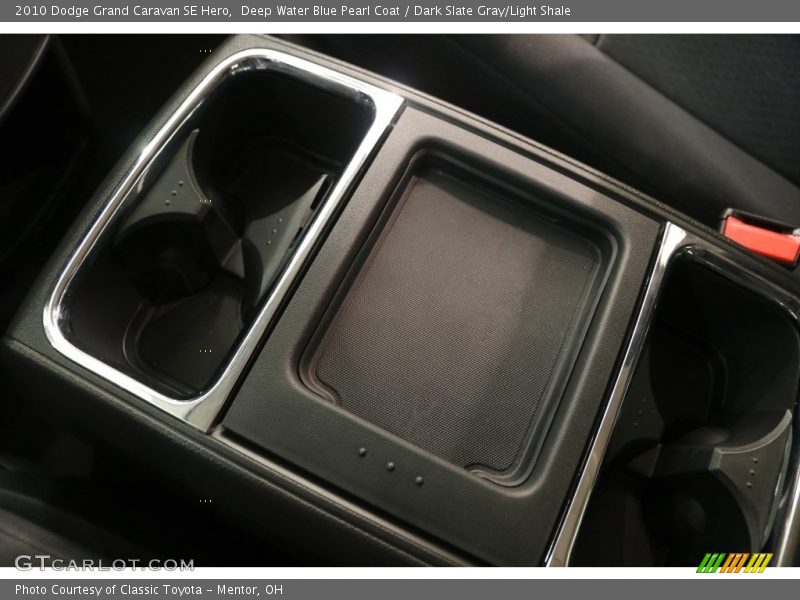 Deep Water Blue Pearl Coat / Dark Slate Gray/Light Shale 2010 Dodge Grand Caravan SE Hero