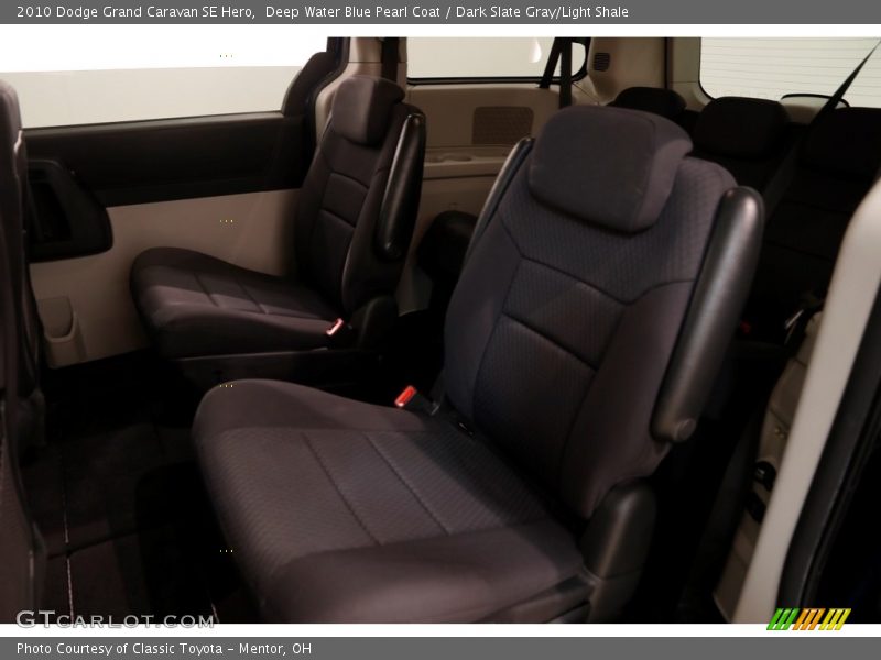Deep Water Blue Pearl Coat / Dark Slate Gray/Light Shale 2010 Dodge Grand Caravan SE Hero