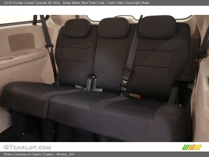 Deep Water Blue Pearl Coat / Dark Slate Gray/Light Shale 2010 Dodge Grand Caravan SE Hero