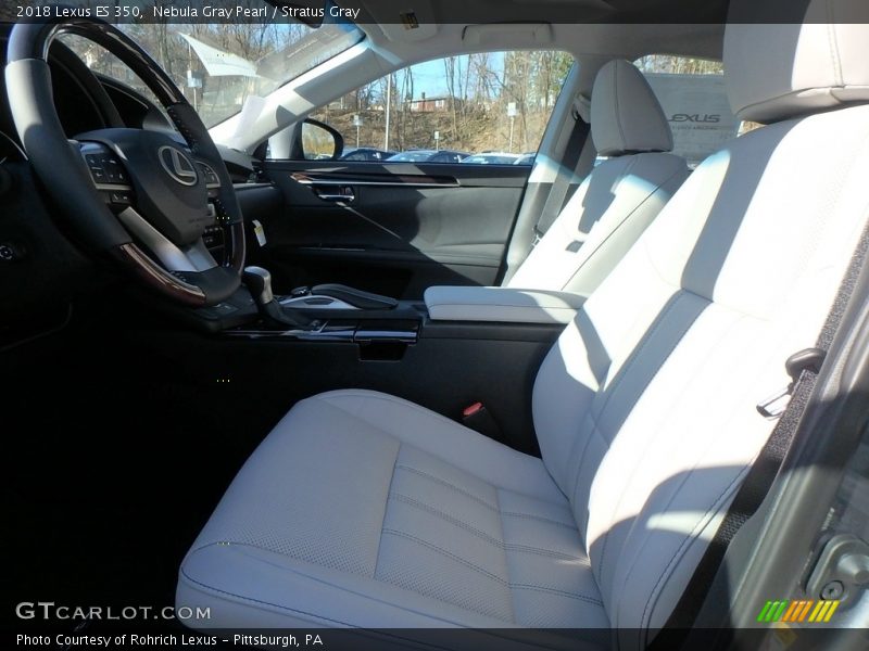 Nebula Gray Pearl / Stratus Gray 2018 Lexus ES 350