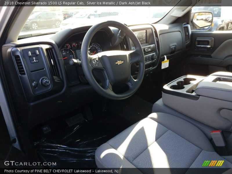 Silver Ice Metallic / Dark Ash/Jet Black 2018 Chevrolet Silverado 1500 LS Regular Cab