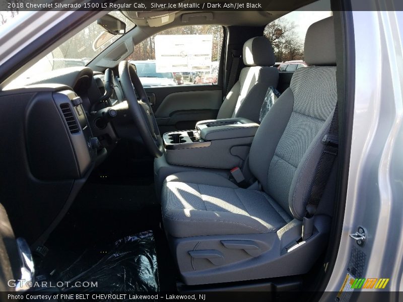 Silver Ice Metallic / Dark Ash/Jet Black 2018 Chevrolet Silverado 1500 LS Regular Cab