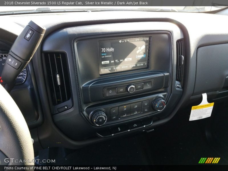 Silver Ice Metallic / Dark Ash/Jet Black 2018 Chevrolet Silverado 1500 LS Regular Cab