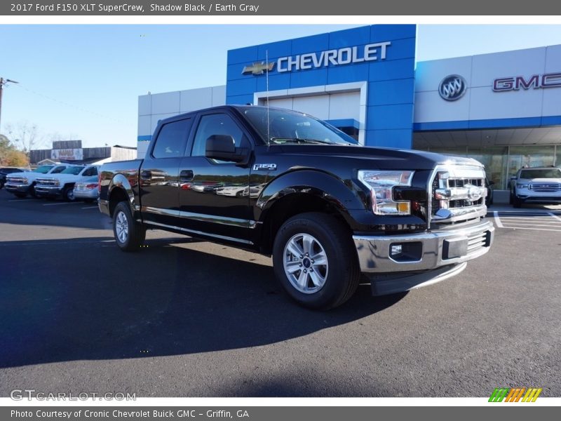 Shadow Black / Earth Gray 2017 Ford F150 XLT SuperCrew