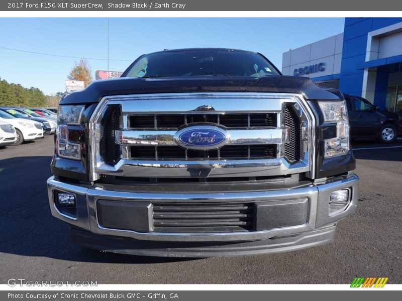 Shadow Black / Earth Gray 2017 Ford F150 XLT SuperCrew